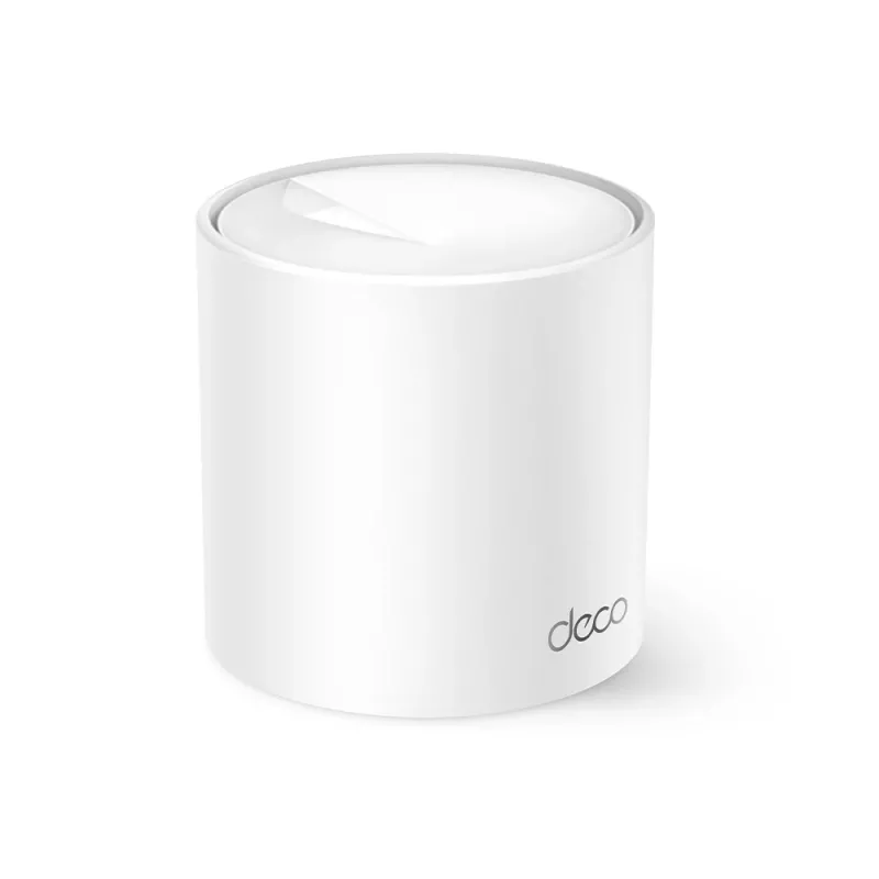 TP-Link Deco X10 AX1500 viso namo „Mesh“ Wi-Fi 6 sistema, balta, vidinė antena, „Mesh“ maršrutizatorius, 190 m², dviejų juostų (2,4 GHz / 5 GHz), Wi-Fi 6 (802.11ax)