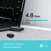 TP-Link Archer AX1800 belaidis USB adapteris, dviejų juostų, Wi-Fi 6