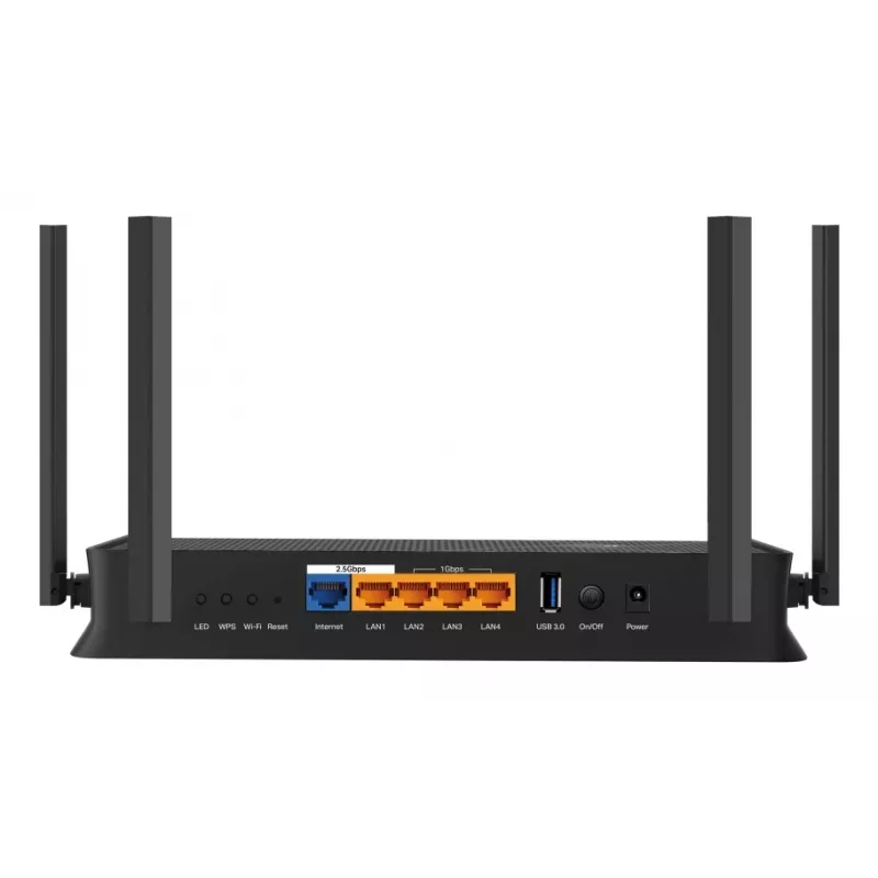 TP-Link Archer BE230 belaidis maršrutizatorius 2.5 Gigabit Ethernet dviejų juostų (2.4 GHz / 5 GHz) Juodas