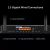 TP-Link Archer BE230 belaidis maršrutizatorius 2.5 Gigabit Ethernet dviejų juostų (2.4 GHz / 5 GHz) Juodas