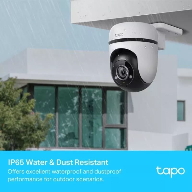 TP-Link Tapo lauko PTZ apsaugos WiFi kamera, IP apsaugos kamera, vidaus ir lauko, belaidė, Amazon Alexa ir Google Assistant, vidinė, CE, FCC, RoHS, RCM