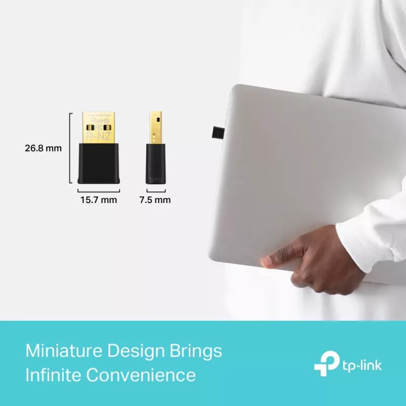 TP-Link Archer AX1800 Nano Wi-Fi 6 belaidis USB adapteris