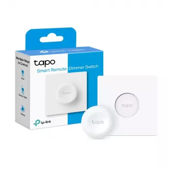 TP-Link Tapo S200D belaidis nuotolinis reguliatorius šviesoms, mygtukai, sukamasis ratukas, baltas, 886-922 MHz, baterija