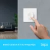 TP-Link Tapo S200D išmanusis nuotolinio valdymo pritemdytuvas, išorinis, mygtukai ir sukamoji rankenėlė, CR2032 elementas, baltas