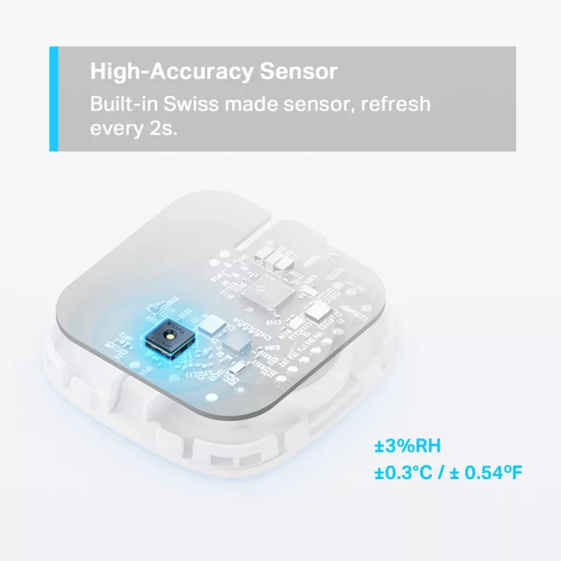 TP-Link Tapo T310 belaidis temperatūros ir drėgmės jutiklis, vidaus, -20–60 °C, 0–99 %