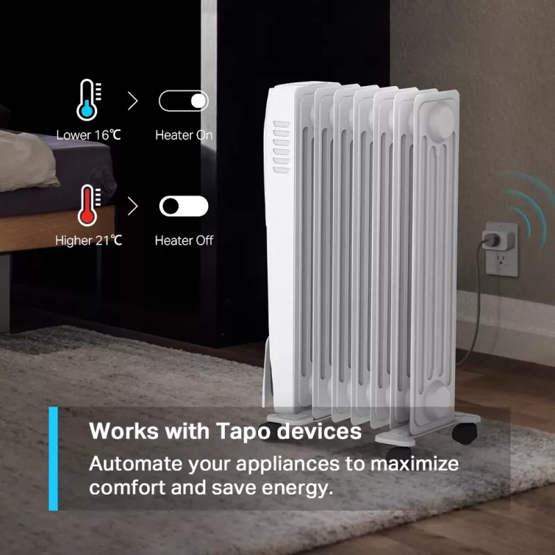 TP-Link Tapo T310 belaidis temperatūros ir drėgmės jutiklis, vidaus, -20–60 °C, 0–99 %