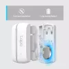 TP-Link Tapo belaidis kontaktinis jutiklis, baltas, 922 MHz, durims/langams, 0–40 °C, CR2032