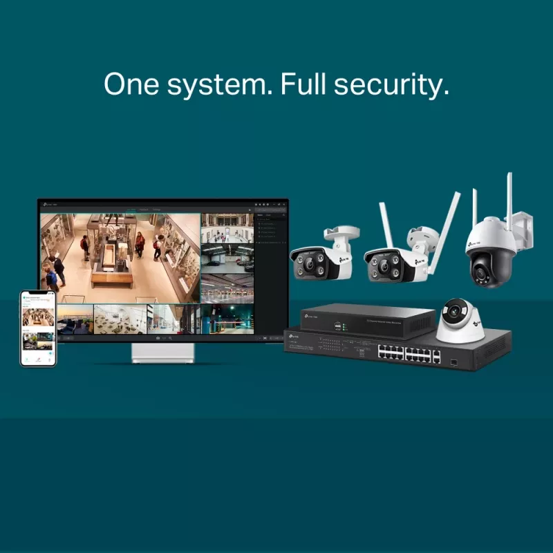TP-Link VIGI C440(4mm) Turret IP stebėjimo kamera, vidaus ir lauko, 2560 × 1440 pikselių, lubų montavimui