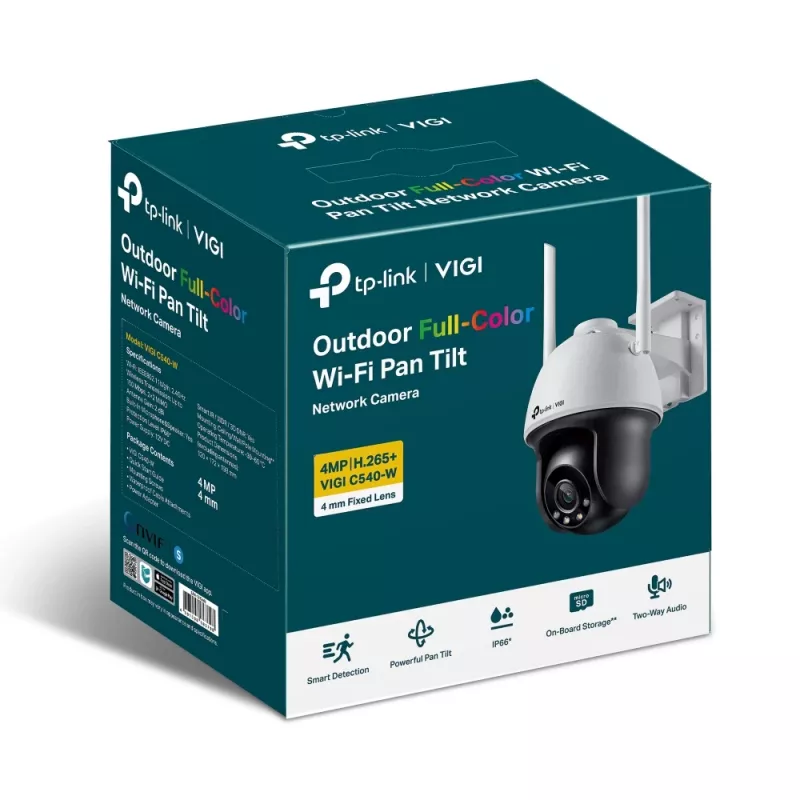 TP-Link VIGI 4MP lauko pilnas spalvų belaidis PTZ tinklo fotoaparatas