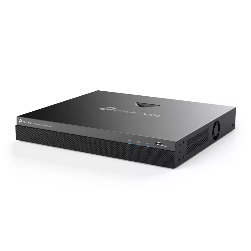 TP-Link VIGI NVR2016H tinklo vaizdo registratorius, juodas