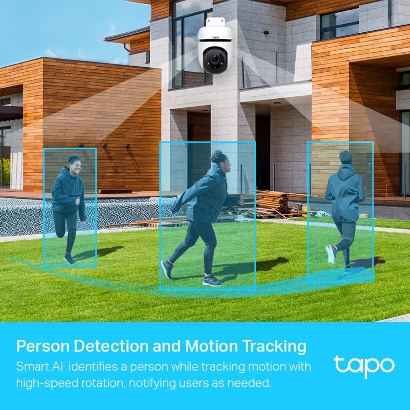 IP stebėjimo kamera TP-Link Tapo C500 lauko PTZ kupolas, Wi-Fi, 1080p, 360° horizontaliai, 30 m naktinis matymas