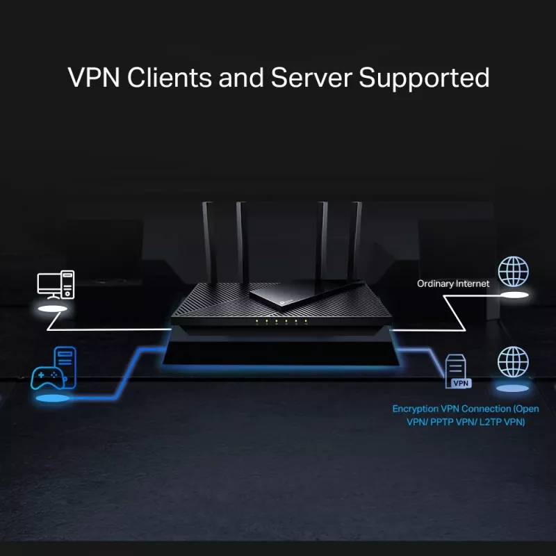 TP-Link Archer AX3000 maršrutizatorius su 2,5G prievadu ir Wi-Fi 6