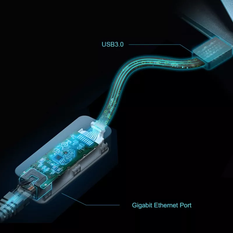 USB 3.0 į Gigabit Ethernet tinklo adapteris TP-Link UE306