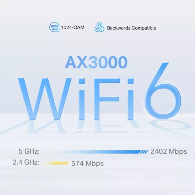 TP-Link Deco X50-5G maršrutizatorius su 5G modemu, AX3000, Wi-Fi 6, viso namo tinklelis