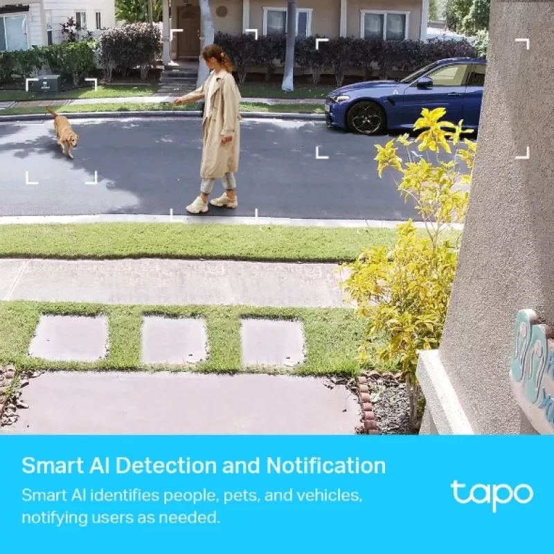 TP-Link Tapo belaidė apsaugos kamerų sistema, 2 kamerų rinkinys
