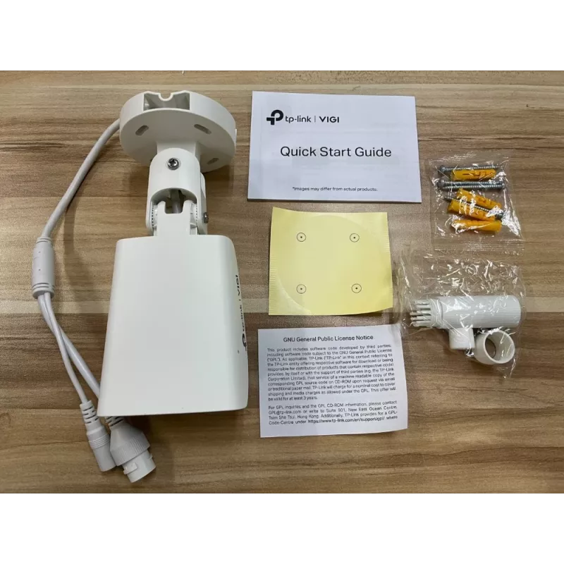 TP-Link VIGI 4MP lauko visos spalvos kulkos formos IP kamera
