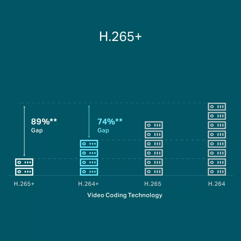 TP-Link VIGI 4 kanalų PoE+ tinklinis vaizdo registratorius NVR1004H-4P