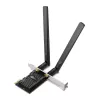 TP-Link AX1800 Wi-Fi 6 Bluetooth 5.2 PCIe adapter, vidinis, belaidis, PCI Express, WLAN / Bluetooth, 1800 Mbit/s, juodas