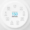 TP-Link AX3000 viso namo „Mesh“ Wi-Fi 6 įrenginys su PoE