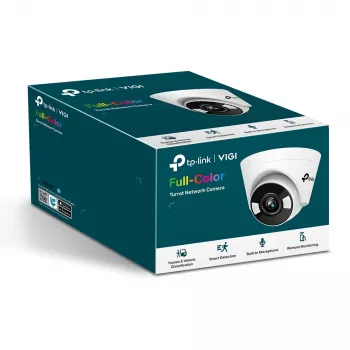 TP-Link VIGI C430 Kupolinė IP stebėjimo kamera, 3 MP, spalvotas naktinis matymas, AI, PoE