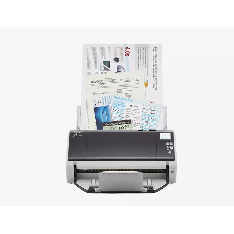 Ricoh fi-7460 ADF + rankinis tiektuvas skaitytuvas 600 x 600 DPI A3 pilka, balta