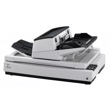 Ricoh fi-7700 Plokščiasis ir ADF skaitytuvas 600 x 600 DPI A3 Juoda, Balta