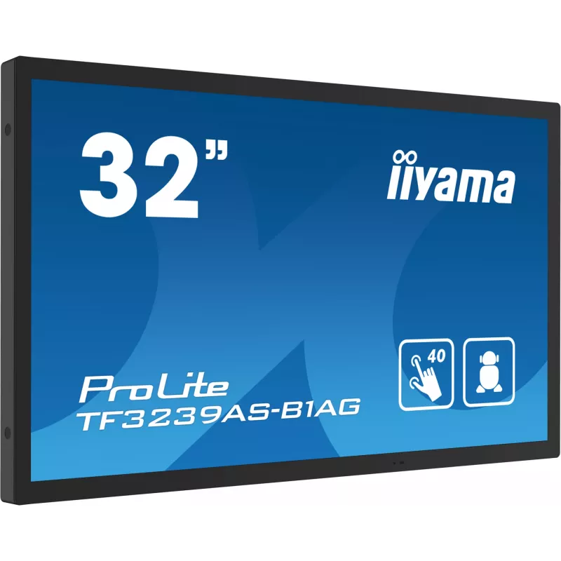 IIYAMA TF3239AS-B1AG 31,5 colių Full HD LED liečiamasis monitorius su Android OS