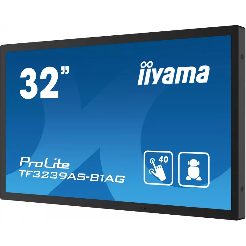 IIYAMA TF3239AS-B1AG 31,5 colių Full HD LED liečiamasis monitorius su Android OS