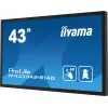 iiyama TF4339AS-B1AG monitor 108 cm (42,5 colio) 3840 x 2160 pikselių 4K Ultra HD LED liečiamas juodas