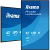 Skaitmeninės reklamos plokščiasis ekranas iiyama LH4364UHS-B1AG 43 colių LED 4K Ultra HD