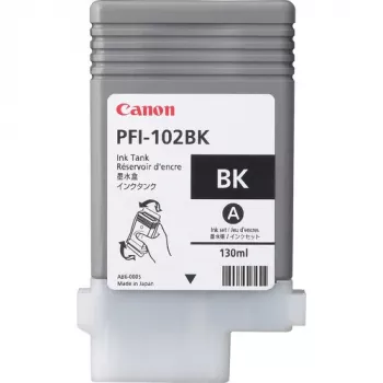 Canon PFI-102BK originalus juodos spalvos rašalo kasetė