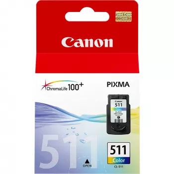 Rašalo kasetė Canon CL-511 trijų spalvų – Cyan, Magenta, Yellow