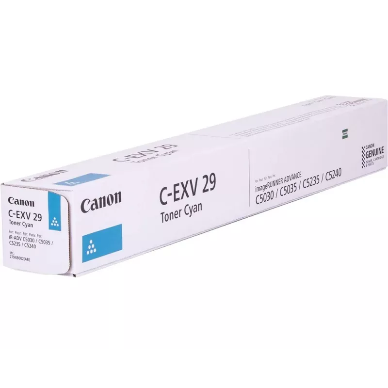 Canon C-EXV29 originalus tonerio kasetė 1 vnt. Cian