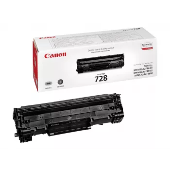 Canon 728 kasetė su toneriu, 2100 puslapių, Juoda, 1 vnt.