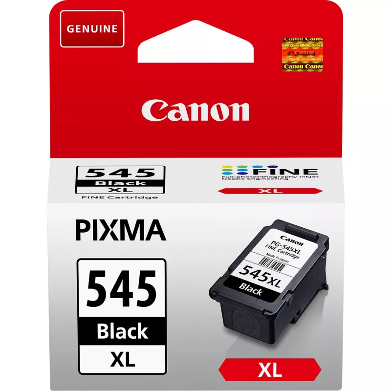 Canon PG-545XL didelės talpos juodos rašalo kasetė, pigmentinis rašalas, 1 vnt., 400 puslapių