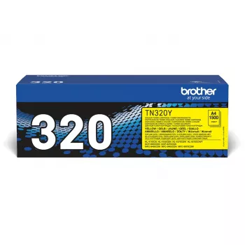 Brother TN-320Y originalus geltonos spalvos toneris 1 vnt.