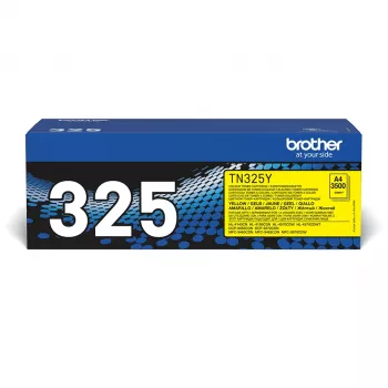 Originalus Brother TN-325Y geltonas tonerio kasetė 2500 puslapių