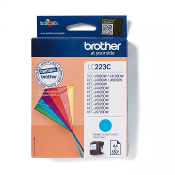Originalus Brother LC223C rašalo kasetė 1 vnt. Cian