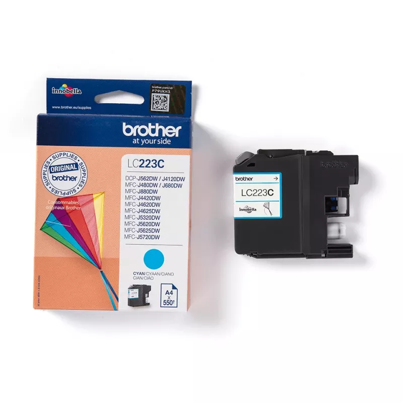 Originalus Brother LC223C rašalo kasetė 1 vnt. Cian