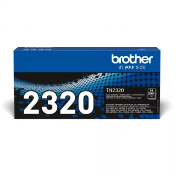 Originalus Brother TN-2320 kasetė, juoda, 2600 puslapių