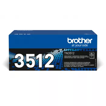 Kasetė su toneriu Brother TN-3512 originali juoda 1 vnt.