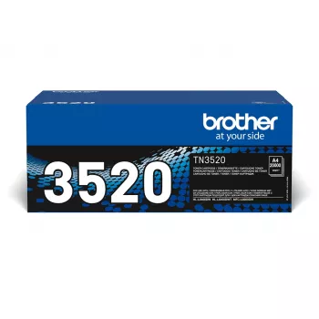 Tonerių kasetė Brother TN-3520 3000 puslapių Juoda