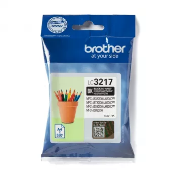 Kasetė Brother LC3217BK originali juoda 1 vnt.
