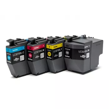 Originali Brother LC3219XLVAL kasečių rinkinys 4 vnt. Juoda, Žydra, Purpurinė, Geltona