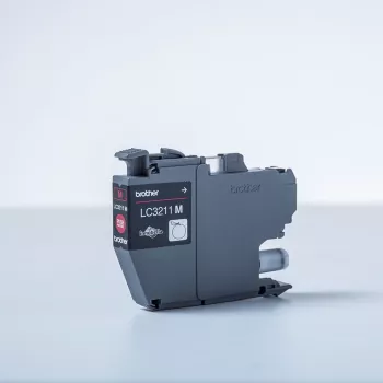 Brother LC3211M original rašalo kasetė, 1 vnt., standartinė išeiga, purpurinė