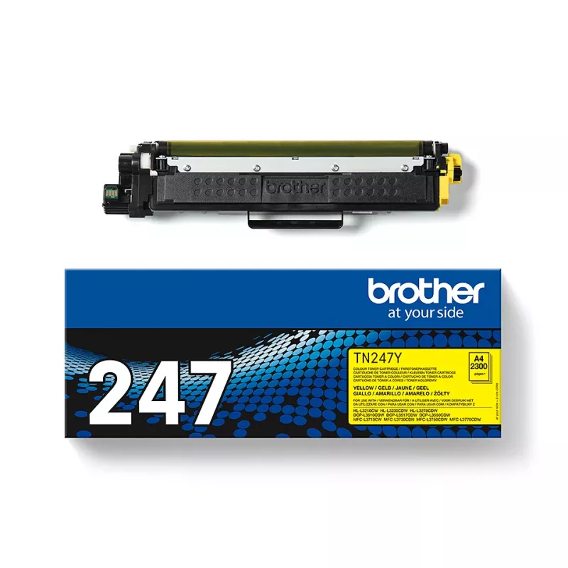 Originalus Brother TN-247Y geltonas kasetė 1 vnt.