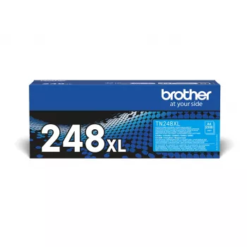 Kasetė su toneriu Brother TN-248XLC originali mėlyna (cyan) 1 vnt.