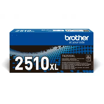 Originalus Brother TN-2510XL tonerio kasetė, juoda, 3000 puslapių