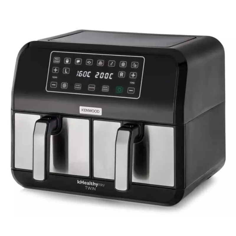 Kenwood HFM20.000MB karšto oro gruzdintuvė dviguba 8 L 1700 W juoda