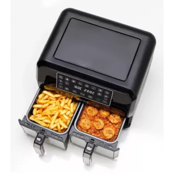 Kenwood HFM20.000MB karšto oro gruzdintuvė dviguba 8 L 1700 W juoda
